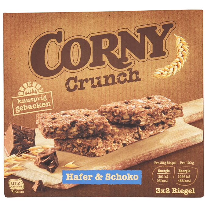 Schwartau Corny Crunch Hafer & Schoko 